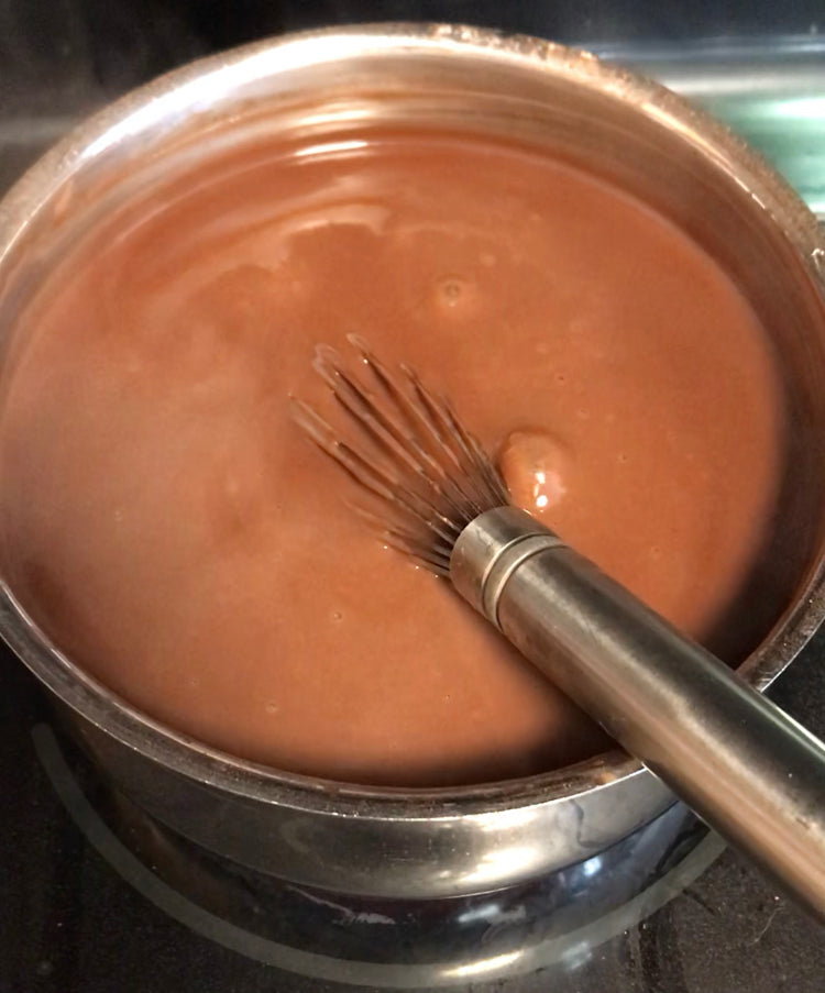 Home Cooked Chocolate Pudding 