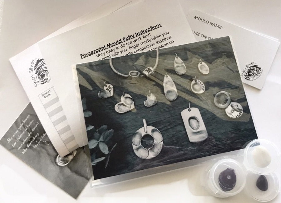 Sway Silver Fingerprint Mould Kit