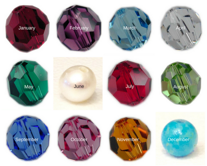 Chains & Birthstones